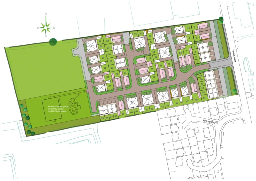 Cherry Blossom Hill Site Plan Peach 1